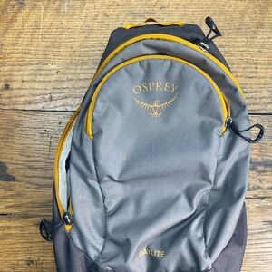 Osprey Daylite Backpack in Gray and Gold